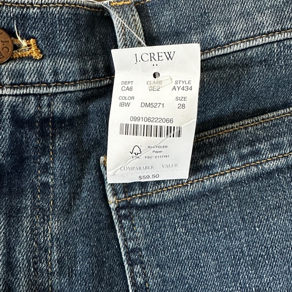 J Crew Denim shorts-new with tags - Picture 3 of 3